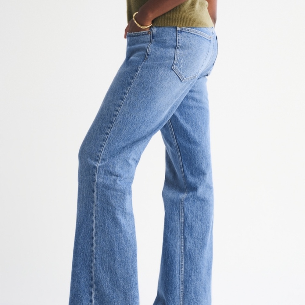 Abercrombie & Fitch Light Blue Flare Jeans